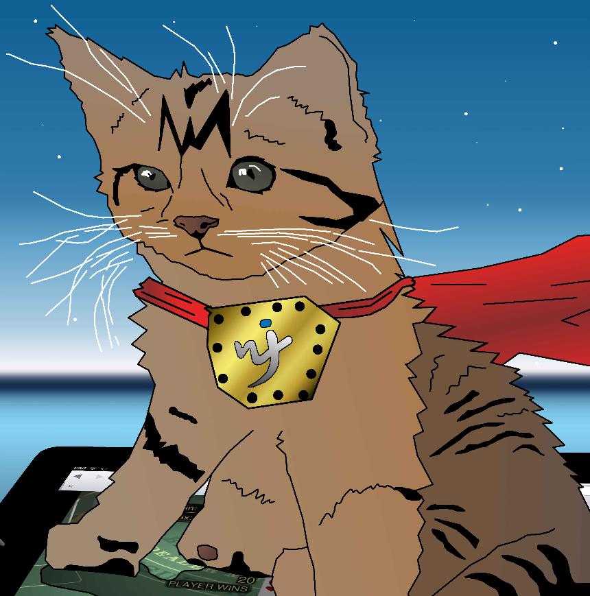 ipad casino kitten superher